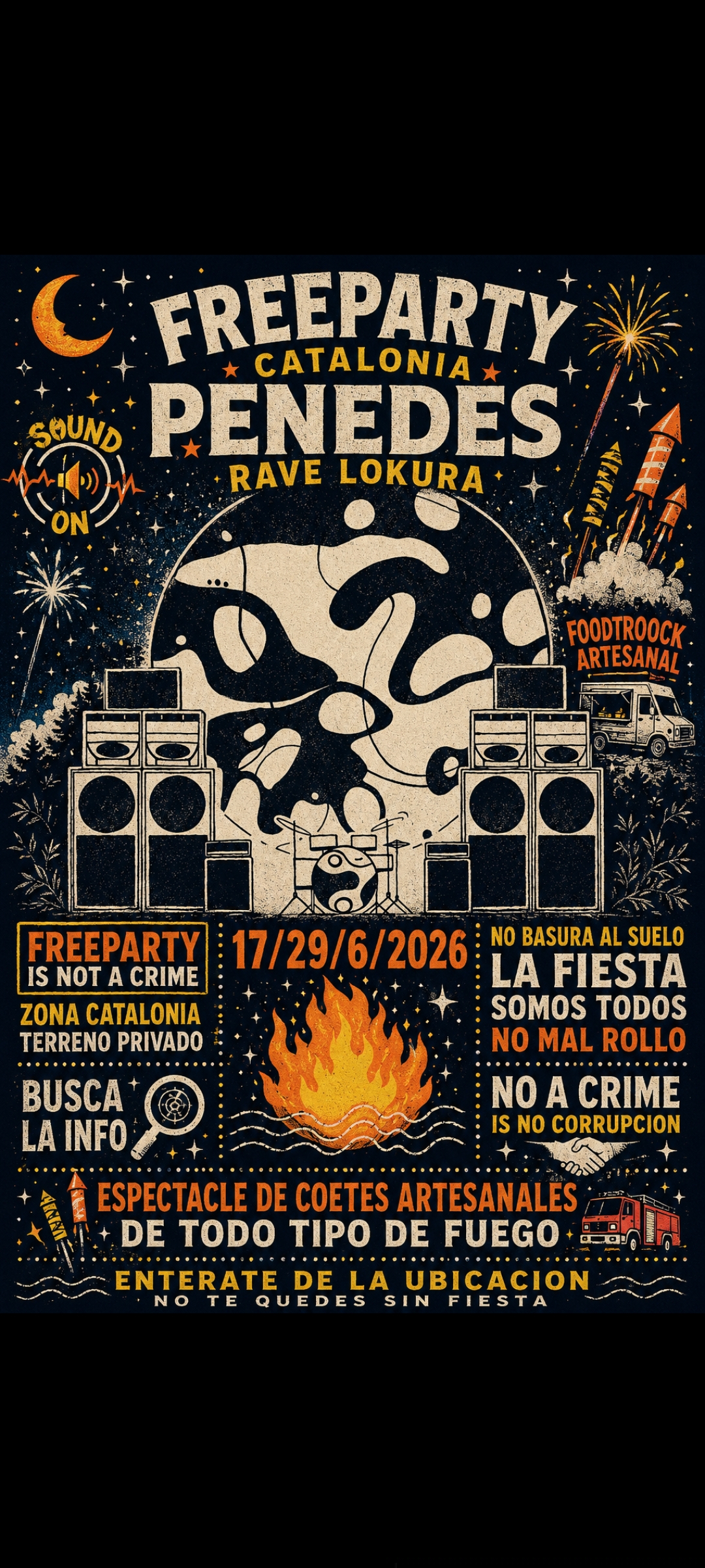 Imagen del evento Multisound 2 sages freeparty catalonia